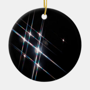 Abstract Crystal Reflect Matrix Ceramic Tree Decoration