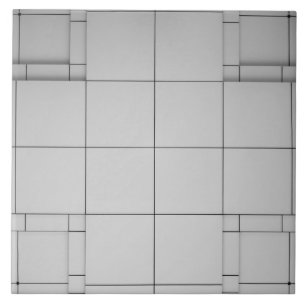 Abstract Cubes Ceramic Tile