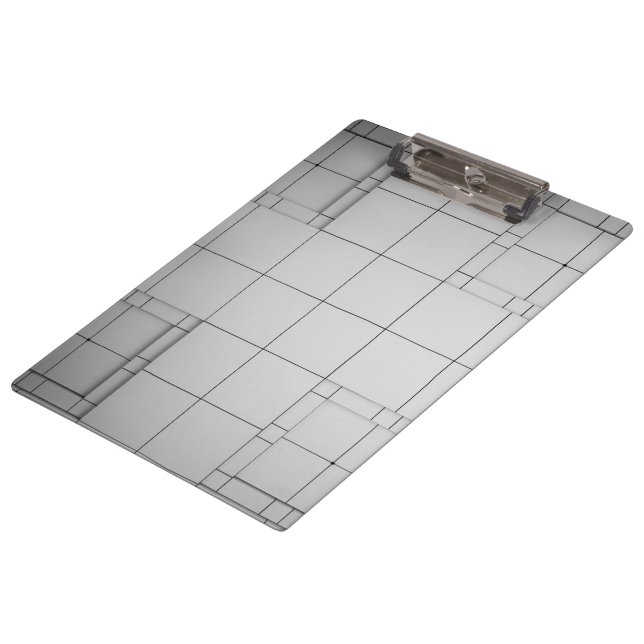 Abstract Cubes Clipboard (Angled)