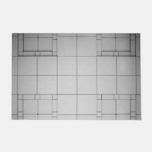 Abstract Cubes Doormat