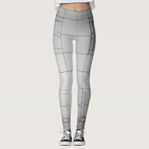Abstract Cubes Leggings