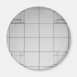 Abstract Cubes Magnet