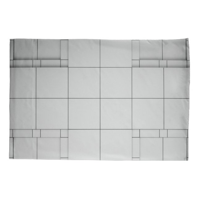 Abstract Cubes Pillowcase (Back)