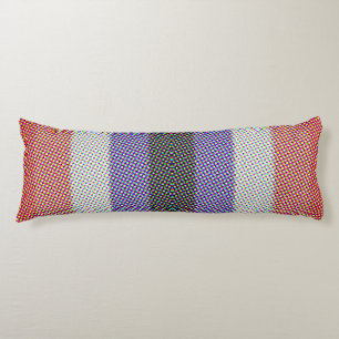 Abstract Cupioromantic Pride Flag Body Cushion