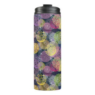 Abstract Cute Polka Dot Circle Thermal Tumbler