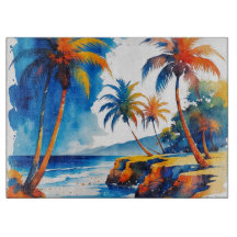 Abstract Cutting board