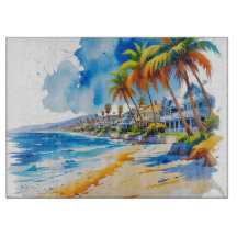 Abstract Cutting board