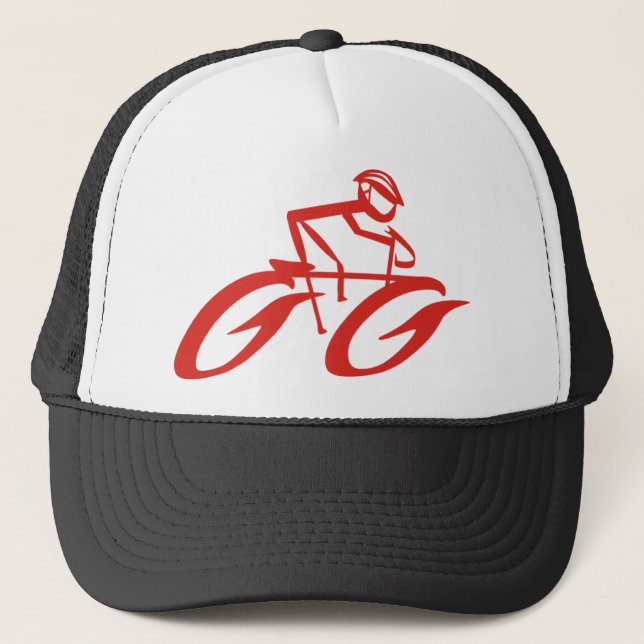 Abstract Cycler Sports Cap (Front)