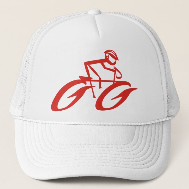 Abstract Cycler Sports Cap (Front)