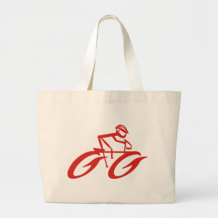 Abstract Cycler Sports Tote Bag