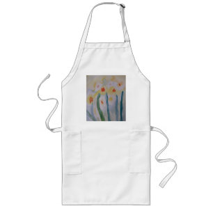 Abstract Daffodils Apron