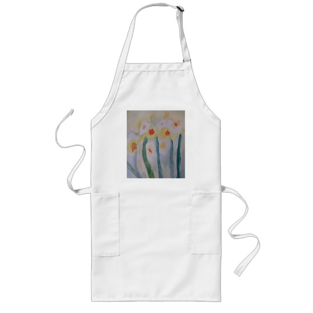 Abstract Daffodils Apron (Front)