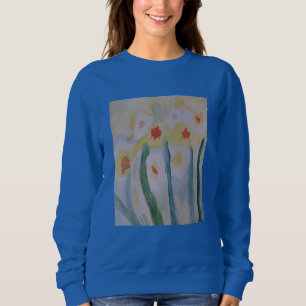 Abstract Daffodils Sweatshirt