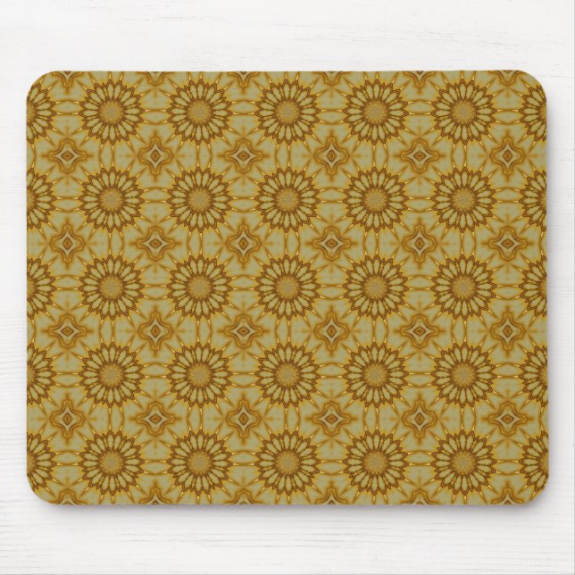 Abstract Daisies #2 Mouse Pad (Front)