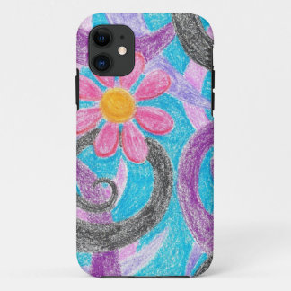Abstract Daisy iPhone 5 Case
