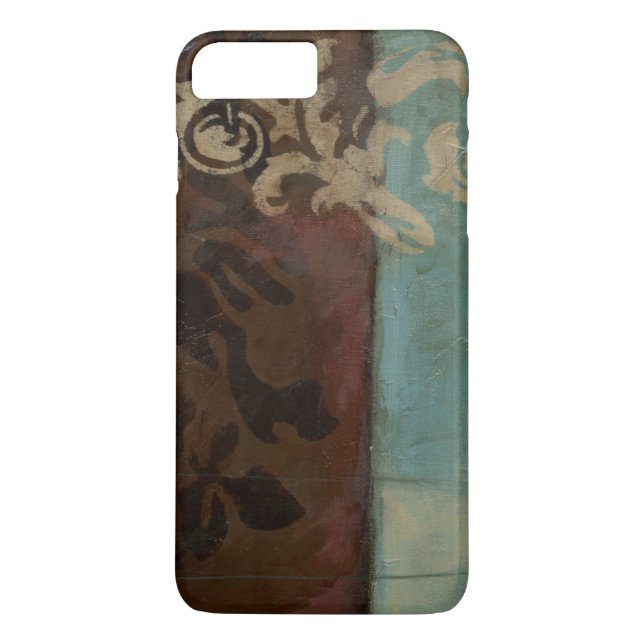 Abstract Damask Tapestry by Jennifer Goldberger Case-Mate iPhone Case (Back)