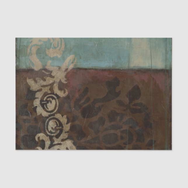 Abstract Damask Tapestry by Jennifer Goldberger Tissue Paper (Front)