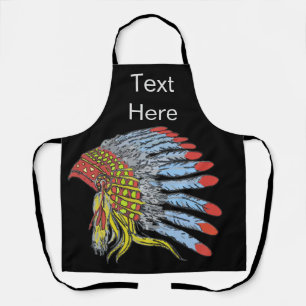 Abstract Dance Design add text, Apron