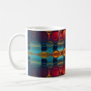 Abstract Dance of Oil and Water Coffee Mug