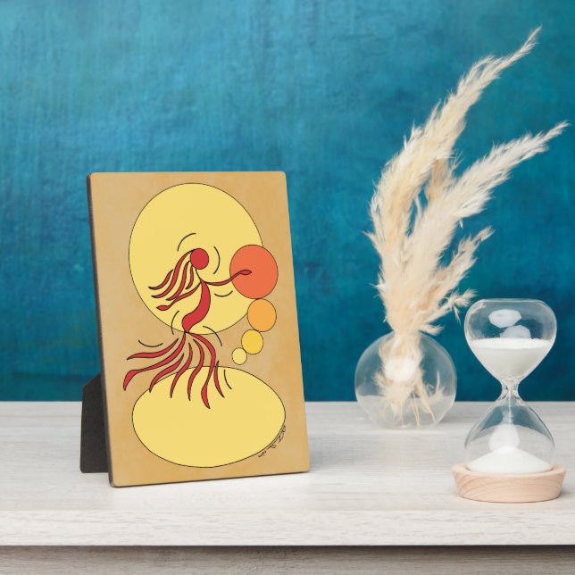 Abstract Dancer Plaque (Side)