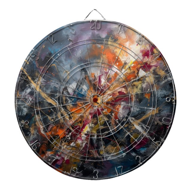 Abstract Dartboard (Front)