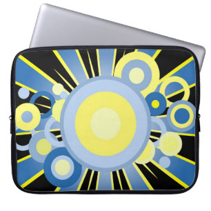 Abstract decoration laptop sleeve