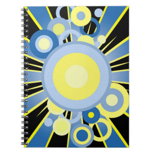 Abstract decoration notebook