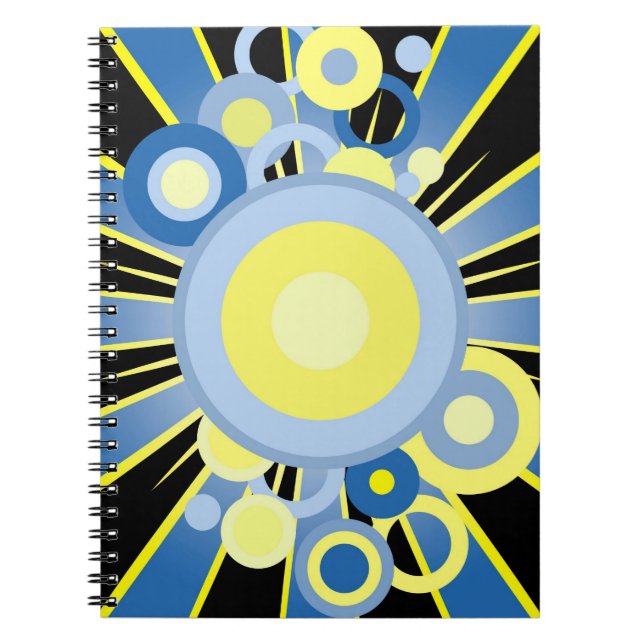 Abstract decoration notebook (Front)