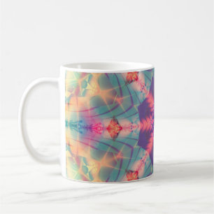 Abstract decorative multicolored texture. Bright f Coffee Mug