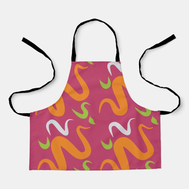 Abstract Decorative Ornament Apron (Front)