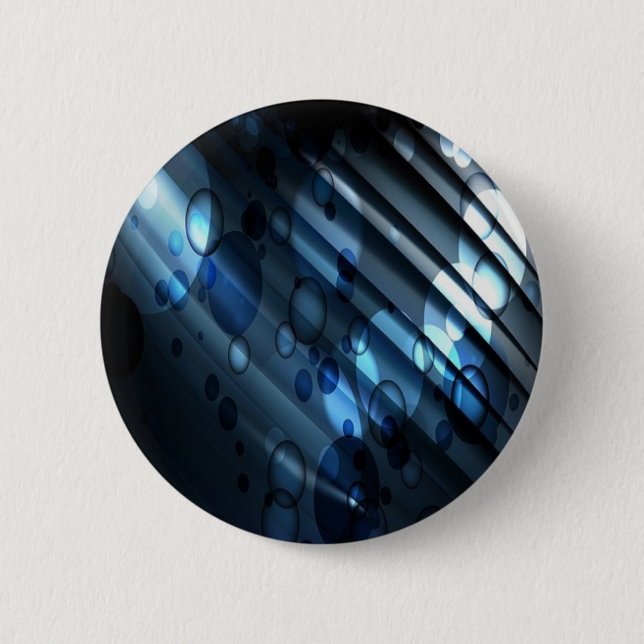 abstract defocused pattern 6 cm round badge (Front)