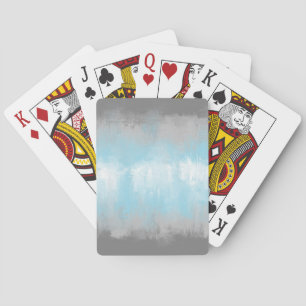 Abstract Demiboy Pride Flag     Playing Cards