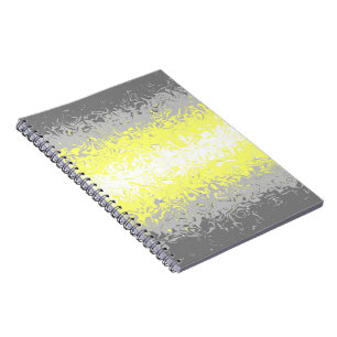 Abstract Demigender Pride Flag Notebook
