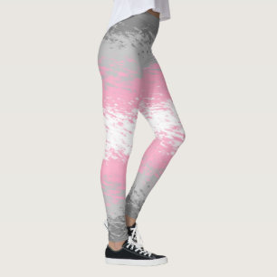 Abstract Demigirl Pride Flag  Leggings