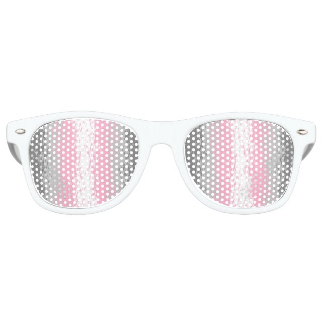 Abstract Demigirl Pride Flag    Retro Sunglasses (Front)