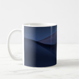 ABSTRACT DESERT AT NIGHT COFFEE MUG
