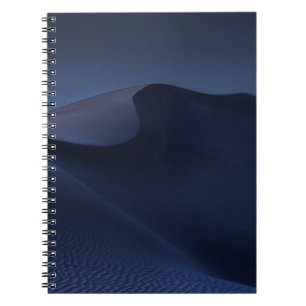 ABSTRACT DESERT AT NIGHT NOTEBOOK
