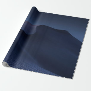 ABSTRACT DESERT AT NIGHT WRAPPING PAPER