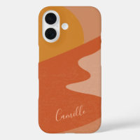 Abstract Desert Mountain Landscape Personalised