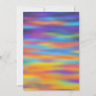 Abstract Desert Sunset Sky Artwork