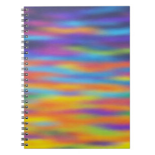 Abstract Desert Sunset Sky Artwork Notebook