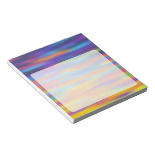 Abstract Desert Sunset Sky Artwork Notepad