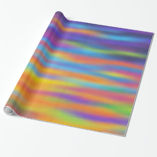 Abstract Desert Sunset Sky Artwork Wrapping Paper