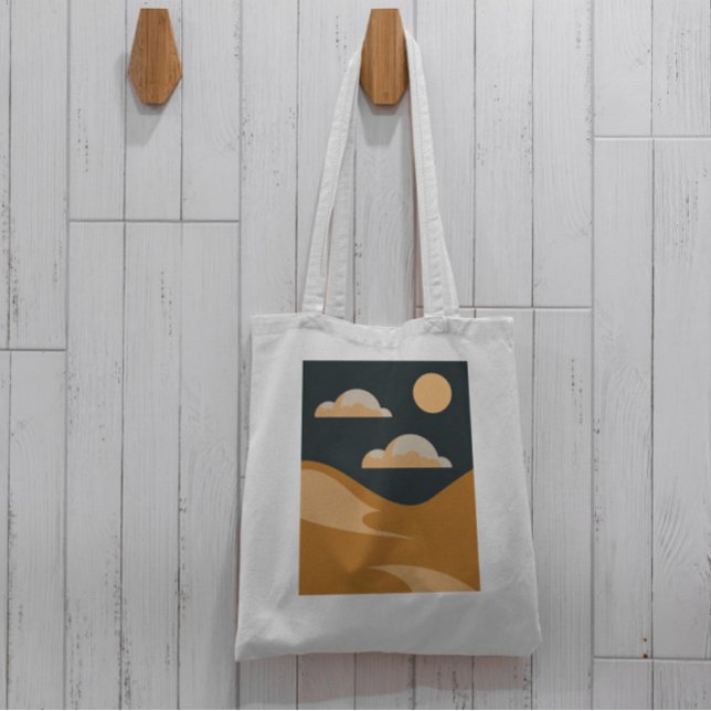 Abstract Desert Tote Bag (Creator Uploaded)