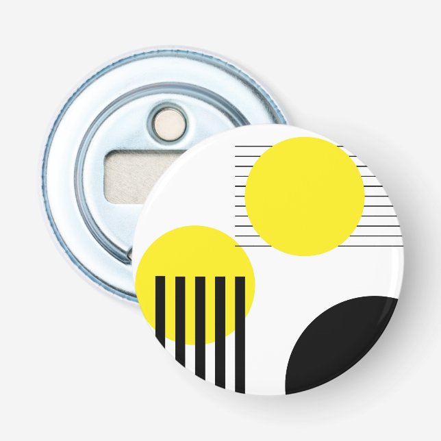 Abstract design bottle opener (Front)