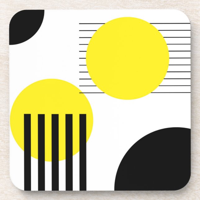 Abstract design coaster (Front)