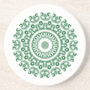 abstract design coaster