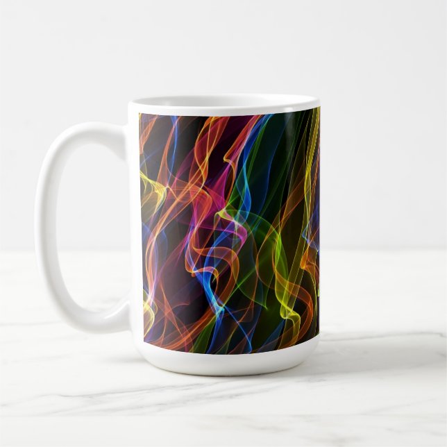 Abstract Design Coffee Mug (Left)