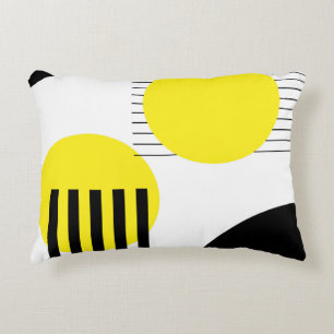 Abstract design decorative cushion