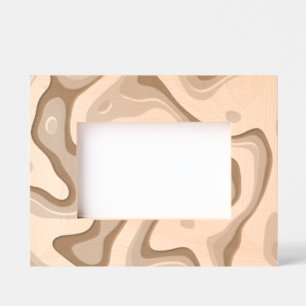 Abstract Design Etched Picture Frame
